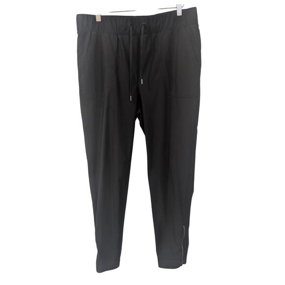 CRZ YOGA Women's Size Large / 12 Black High Rise Lightweight Joggers Pants $38 - Picture 1 of 8